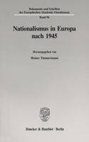 Nationalismus in Europa Nach 1945