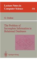 Problem of Incomplete Information in Relational Databases