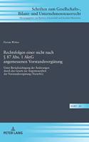 Rechtsfolgen einer nicht nach § 87 Abs. 1 AktG angemessenen Vorstandsverguetung