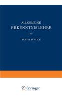 Allgemeine Erkenntnislehre