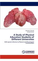 Study of Physical Education Students of Different Universities