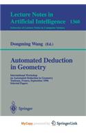 Automated Deduction in Geometry