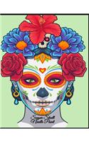 Sugar Skull Needle Point