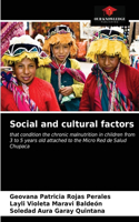 Social and cultural factors