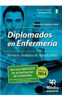 Diplomados En Enfermeria Servicio Andaluz de Salud(sas) Temario Comun y Test