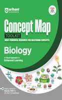 Arihant First Edition of Concept Map Toolkit for Biology: Most Powerful Resource for Mastering Concept through Visual Approach