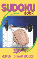 Sudoku Book: Medium to Hard Sudoku Puzzles book for adults and kids with Solutions Book -1