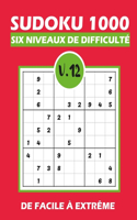 SUDOKU 1000 six niveaux de difficulté Vol.12
