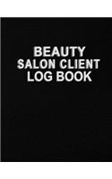 Beauty Salon Client Log Book