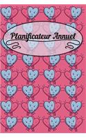 Planificateur Annuel: Calendrier de fleurs ou planificateur hebdomadaire - Idées cadeaux pour femmes, épouses et filles.