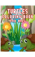 Turtles Coloring Book For Kids: Turtle Coloring Book.Turtle Coloring Book For Kids.50 Story Paper Pages. 8.5 in x 11 in Cover.