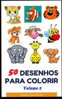 50 Desenhos Para Colorir
