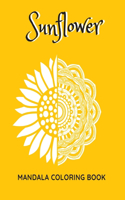 Sunflower Mandala Coloring Book
