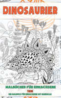 Malbücher für Erwachsene - Ein Malbuch für Erwachsene mit Mandalas - Tiere - Dinosaurier