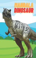 Mandala Dinosaur Coloring Book