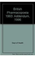 British Pharmacopoeia: 1993: Addendum, 1996