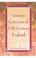 Literary Criticism of Seventeenth-Century England