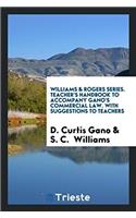 WILLIAMS & ROGERS SERIES. TEACHER'S HAND