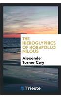 Hieroglyphics of Horapollo Nilous