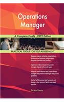 Operations Manager A Complete Guide - 2019 Edition