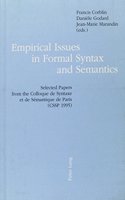Empirical Issues in Formal Syntax and Semantics: Selected Papers from the Colloque de Syntaxe Et Semantique de Paris (Cssp 1995)
