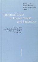 Empirical Issues in Formal Syntax and Semantics