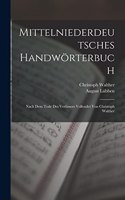 Mittelniederdeutsches Handwörterbuch