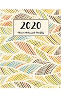 2020 Planner Weekly and Monthly