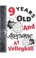 9 Years Old And Awesome At Volleyball