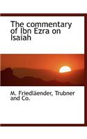 The Commentary of Ibn Ezra on Isaiah