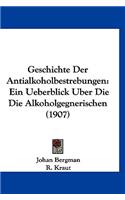 Geschichte Der Antialkoholbestrebungen