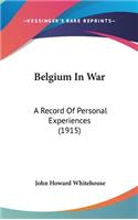 Belgium in War