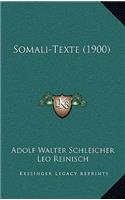 Somali-Texte (1900)