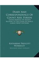 Diary and Correspondence of Count Axel Fersen