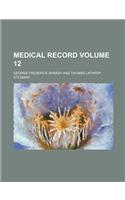 Medical Record Volume 12