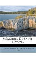 Mémoires De Saint-simon...