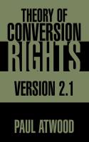 Theory of Conversion Rights