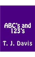 ABC's and 123's