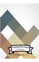 Lined Notebook - Square: Notebook Journal Diary, 110 Lined Pages, 7 X 10