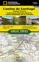 Camino de Santiago - Camino Frances Map 1 of 4
