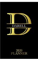 Darell: 2020 Planner - Personalised Name Organizer - Plan Days, Set Goals & Get Stuff Done (6x9, 175 Pages)