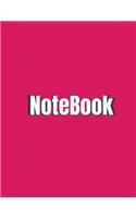 Notebook: Unlined Notebook - Large 8.5 x 11 inches - 120 Pages