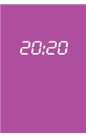20: 20: Terminplaner 2020 A5 Lila