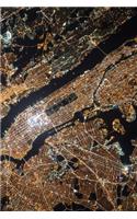 New York City at Night Journal - 120 Pages Lined Notebook
