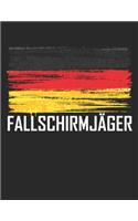 Fallschirmspringer Logbuch: &#9830; Sprungbuch für alle Skydiver und Fallschirmjäger &#9830; Vorlage für über 100 Sprünge &#9830; großzügiges A4+ Format &#9830; Motiv: Fallschi