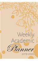 Weekly Academic Planner 2019-2020