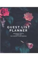 Guest List Planner