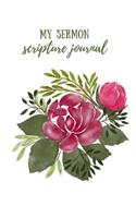 My Sermon Scripture Journal