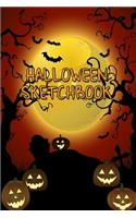 Halloween Sketchbook: Kids Halloween Sketchbook, Draw Your Own Witches, Zombies, Ghosts & Other Monsters