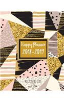 Happy Planner 2018-2019: Agenda 2018-2019 Monthly Planner- Academic Monthly Planner 2018-2019- Academic Appointment Book/ Monthly Planner Aug 2018-2019- Daily Weekly Planner